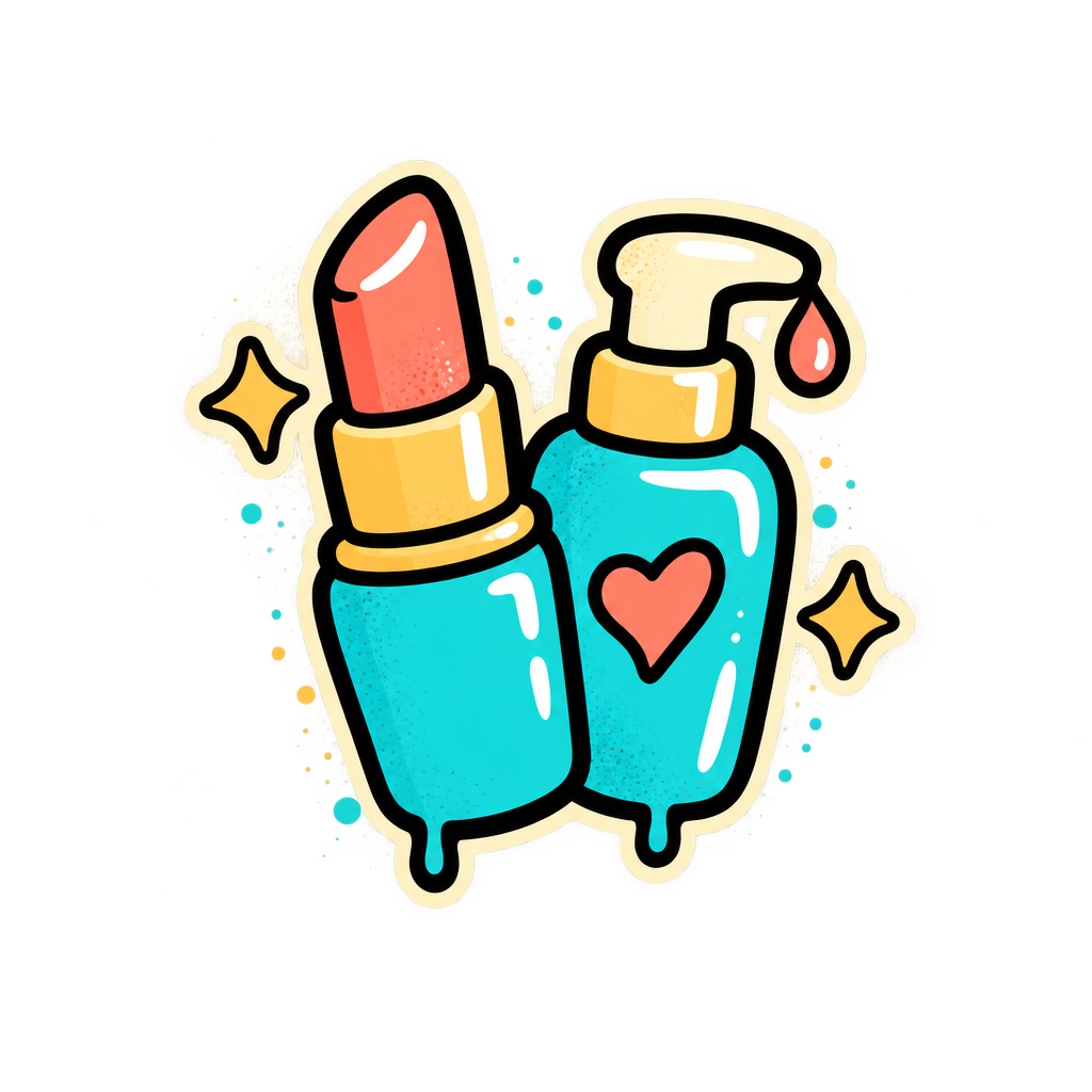 Beauty graffiti icon