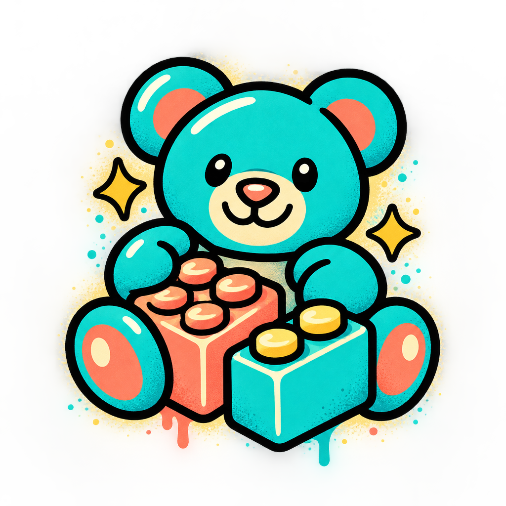 Toys graffiti icon