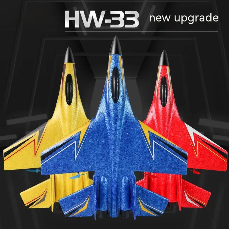 HW33 Foam Remote-Control Airplane with Lights