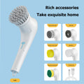 Electric Spin Scrubber – Cordless Cleaning Brush with 5 Heads