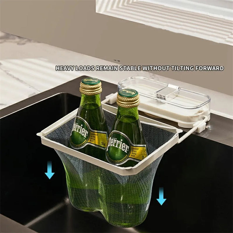 Sink Strainer & Filter Rack – Disposable Drain Filter with Suction Cup Mount