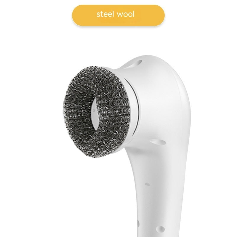 Electric Spin Scrubber – Cordless Cleaning Brush with 5 Heads