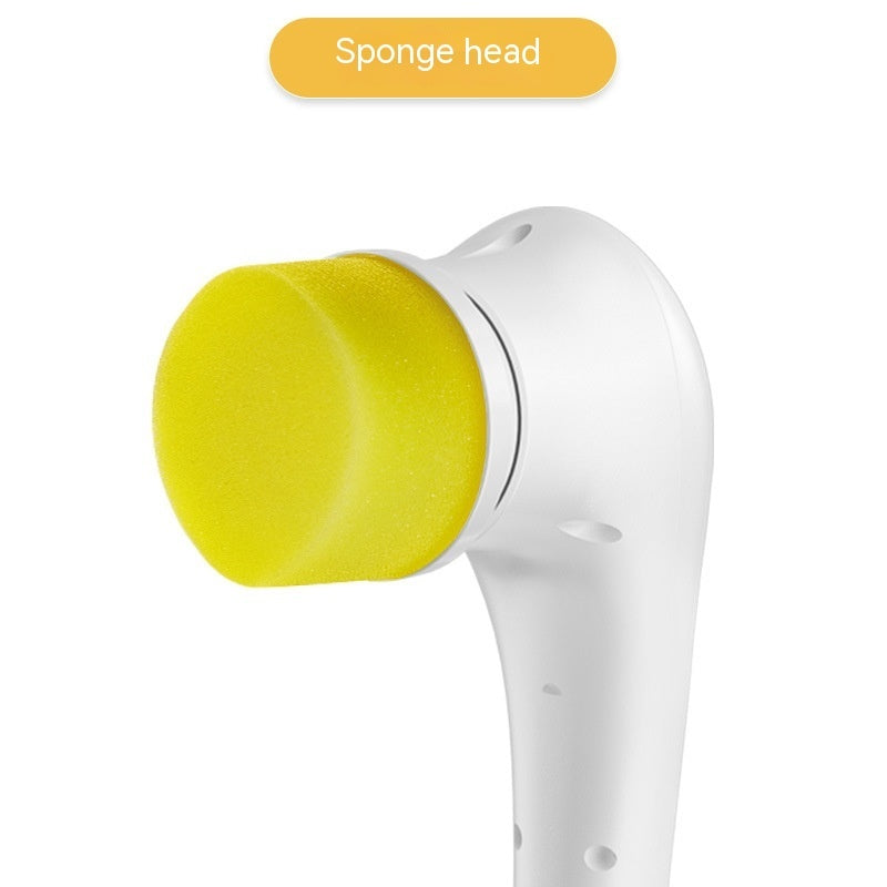 Electric Spin Scrubber – Cordless Cleaning Brush with 5 Heads